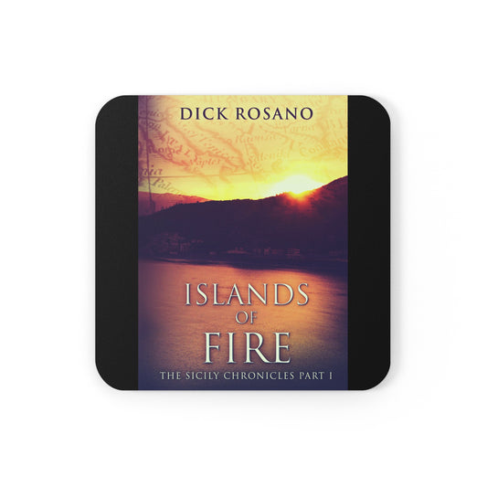 Islands Of Fire - Corkwood Coaster Set