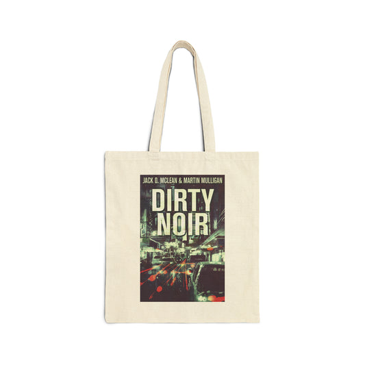 Dirty Noir - Cotton Canvas Tote Bag