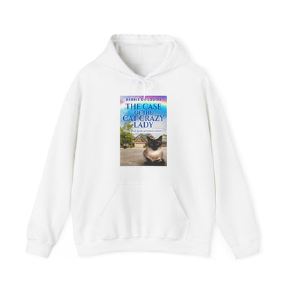 The Case Of The Cat Crazy Lady - Unisex Hooded Sweatshirt