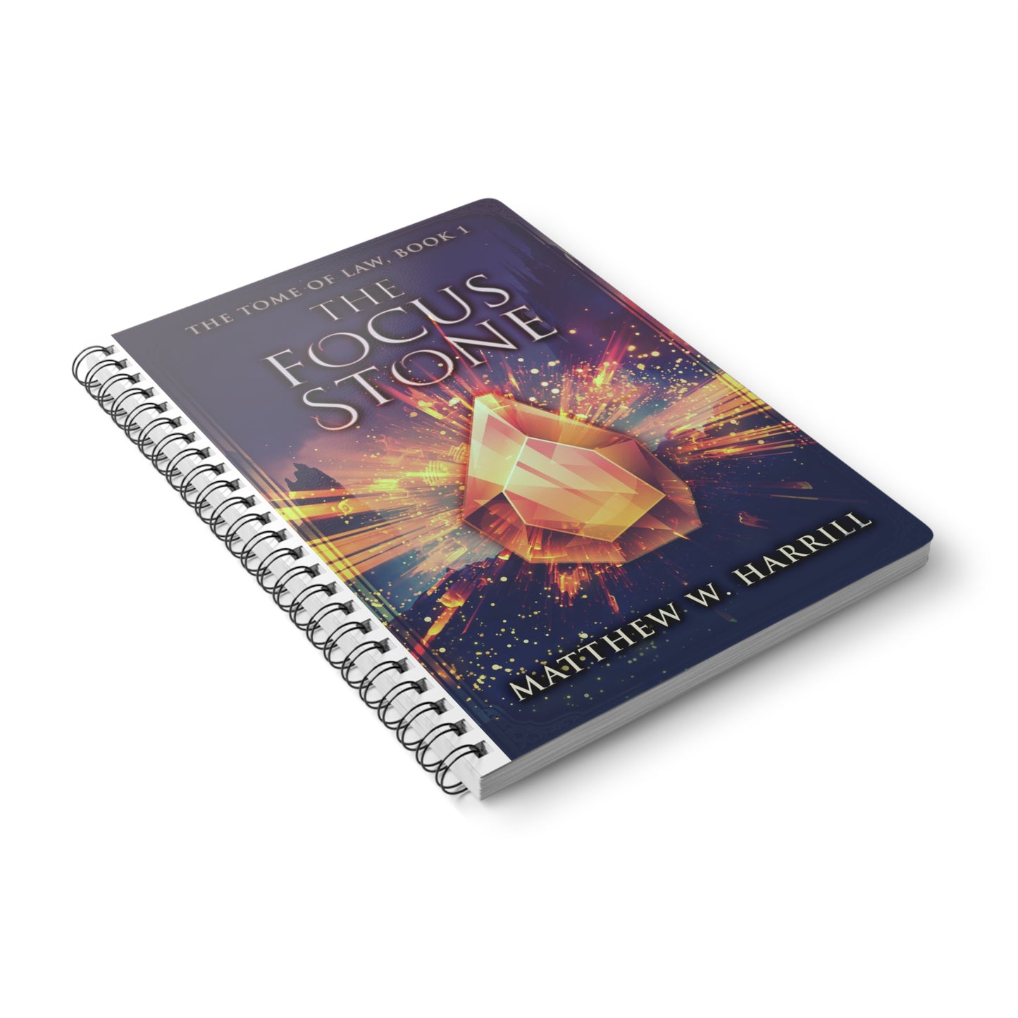 The Focus Stone - A5 Wirebound Notebook