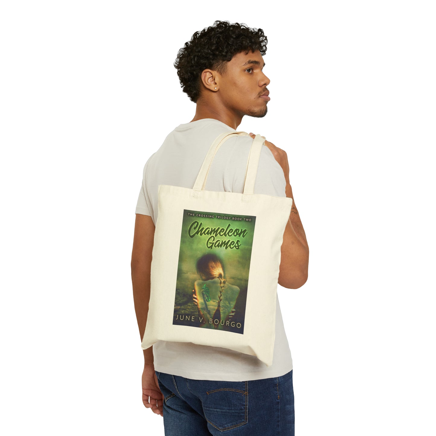 Chameleon Games - Cotton Canvas Tote Bag