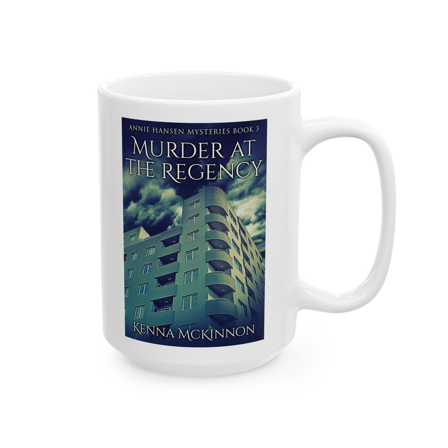 Murder At The Regency - White Coffee Mug