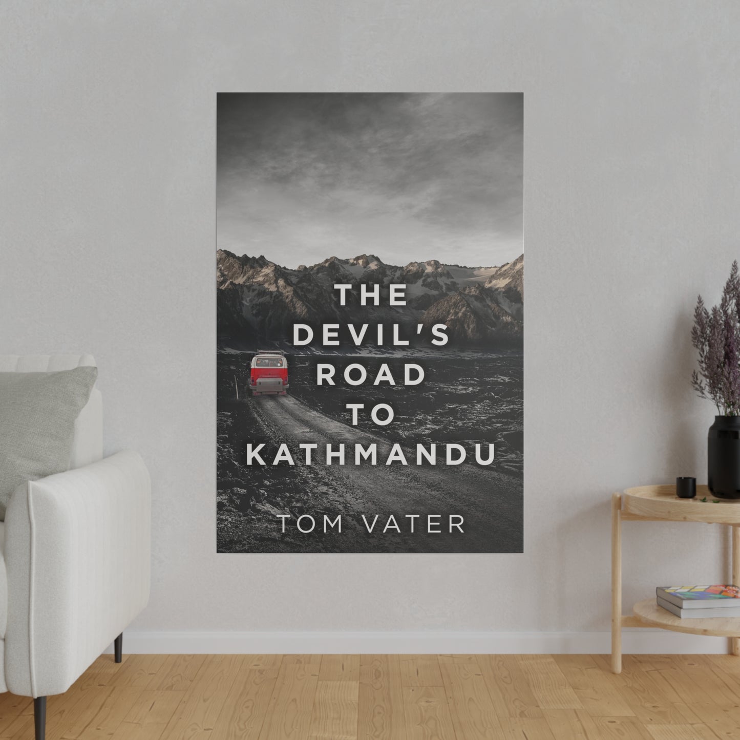 The Devil's Road To Kathmandu - Canvas