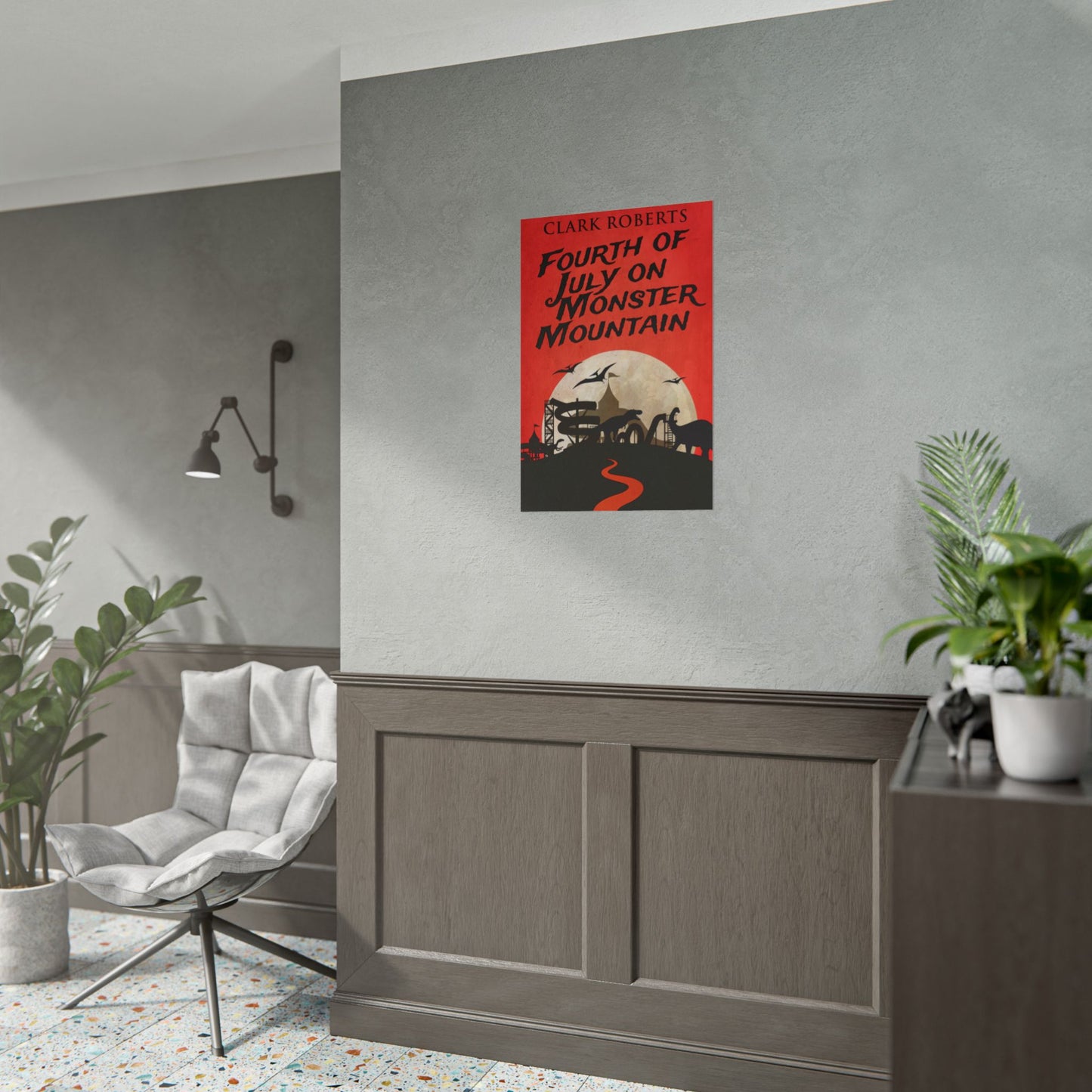 Fourth of July on Monster Mountain - Poster