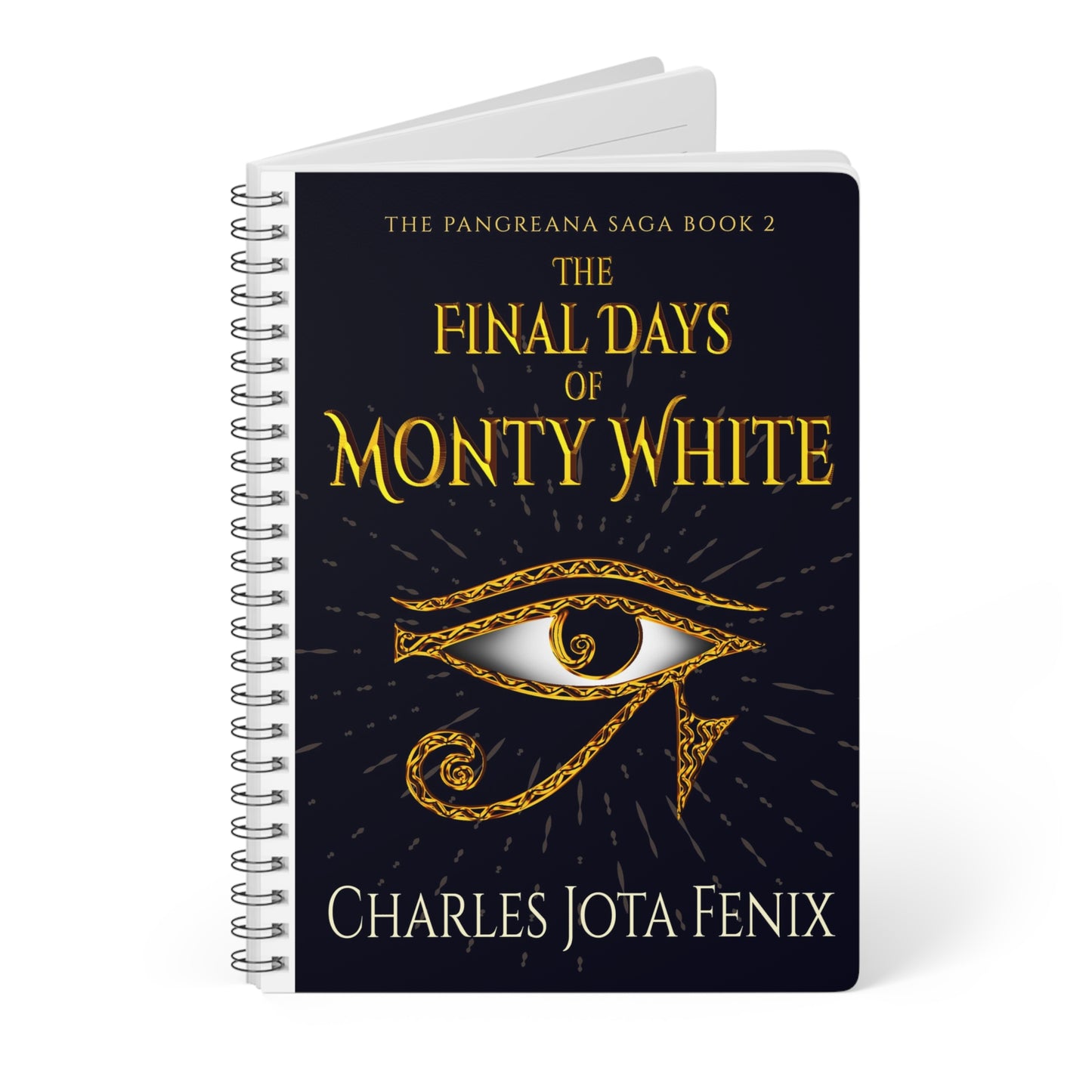 The Final Days of Monty White - A5 Wirebound Notebook