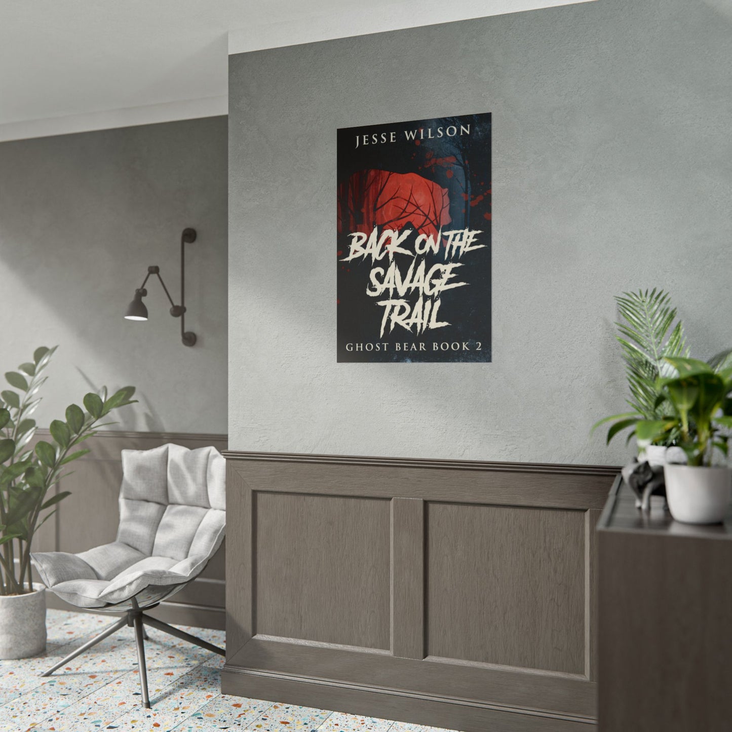 Back On The Savage Trail - Poster