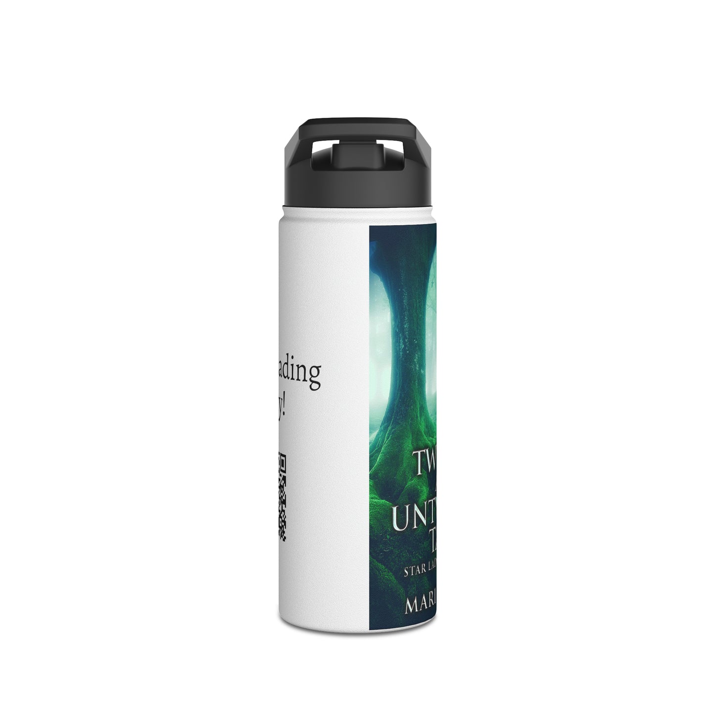 Twisted And Untwisted Tales - Stainless Steel Water Bottle