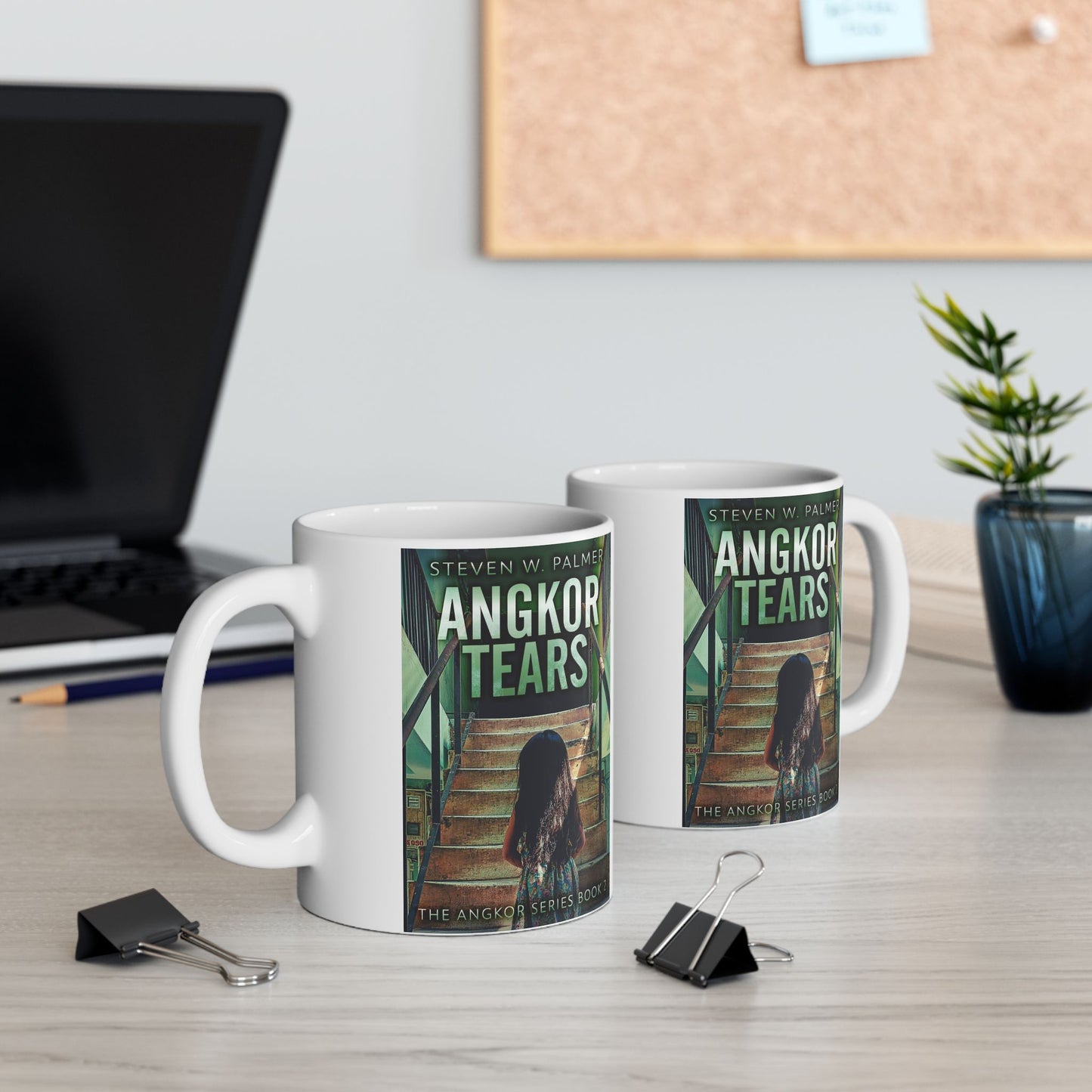 Angkor Tears - White Coffee Mug