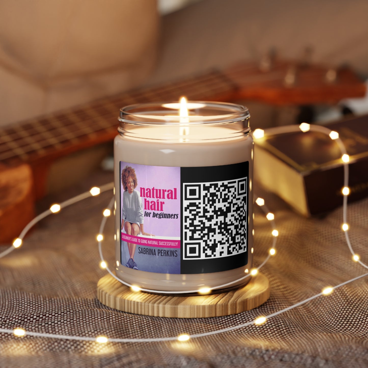 Natural Hair For Beginners - Scented Soy Candle