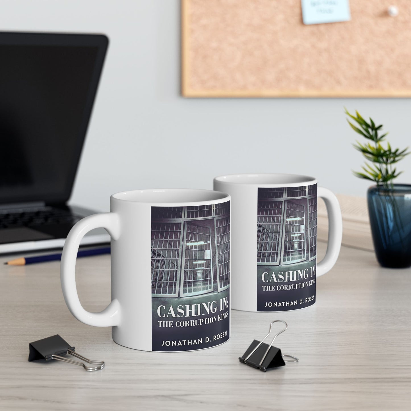 Cashing In - White Coffee Mug