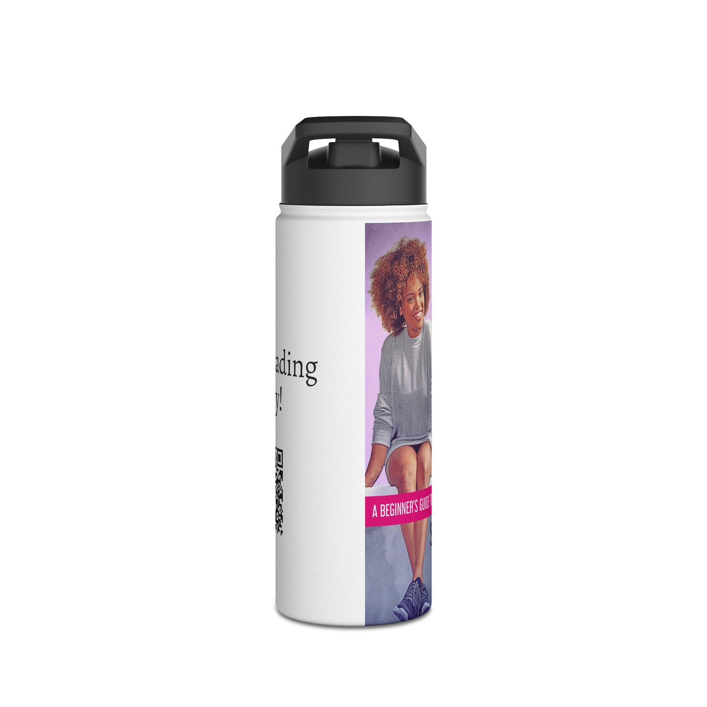 Natural Hair For Beginners - Stainless Steel Water Bottle