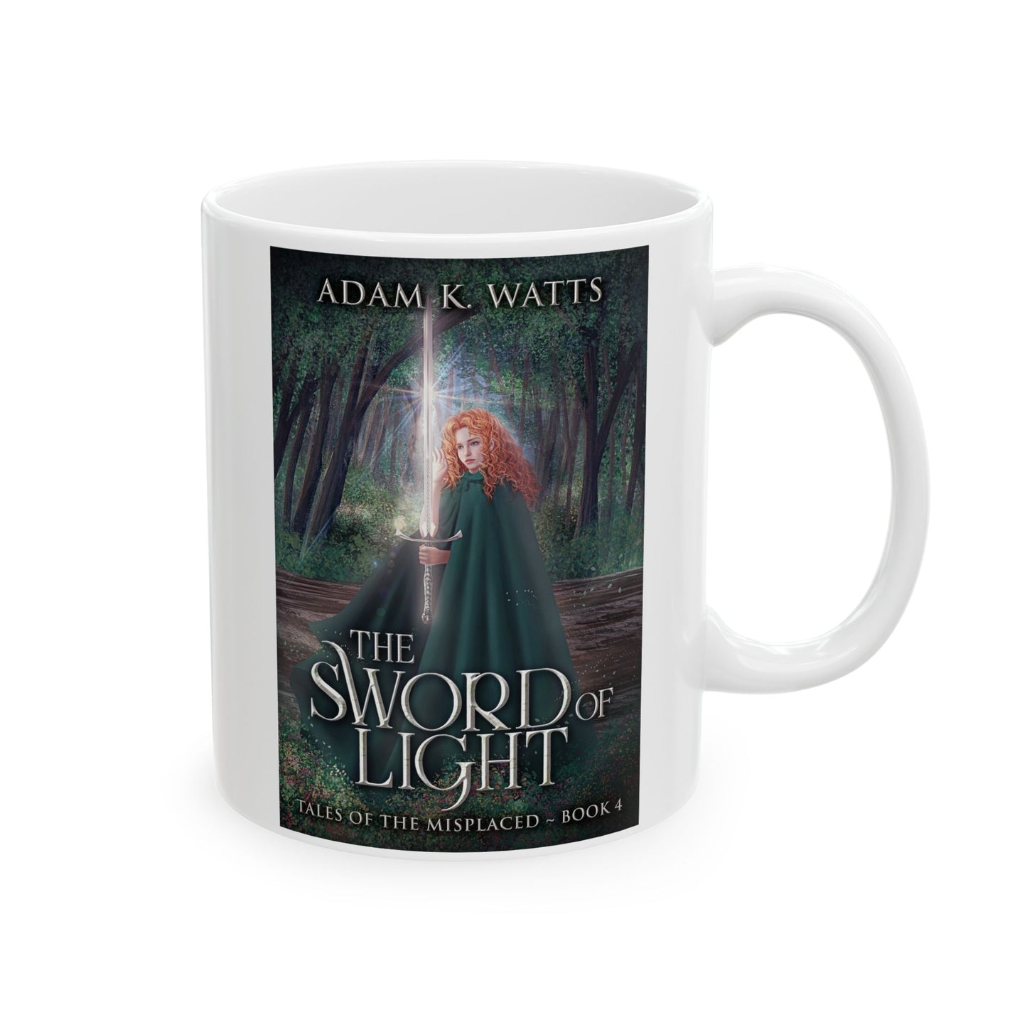 The Sword of Light - White Coffee Mug
