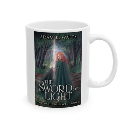 The Sword of Light - White Coffee Mug