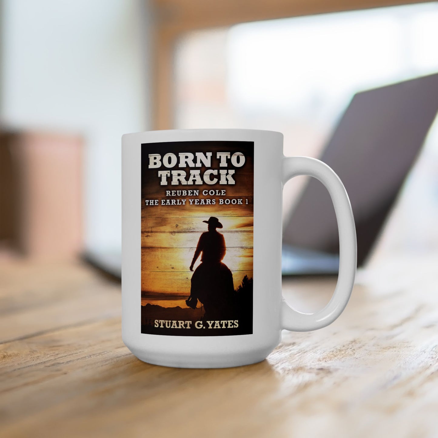 Born To Track - White Coffee Mug