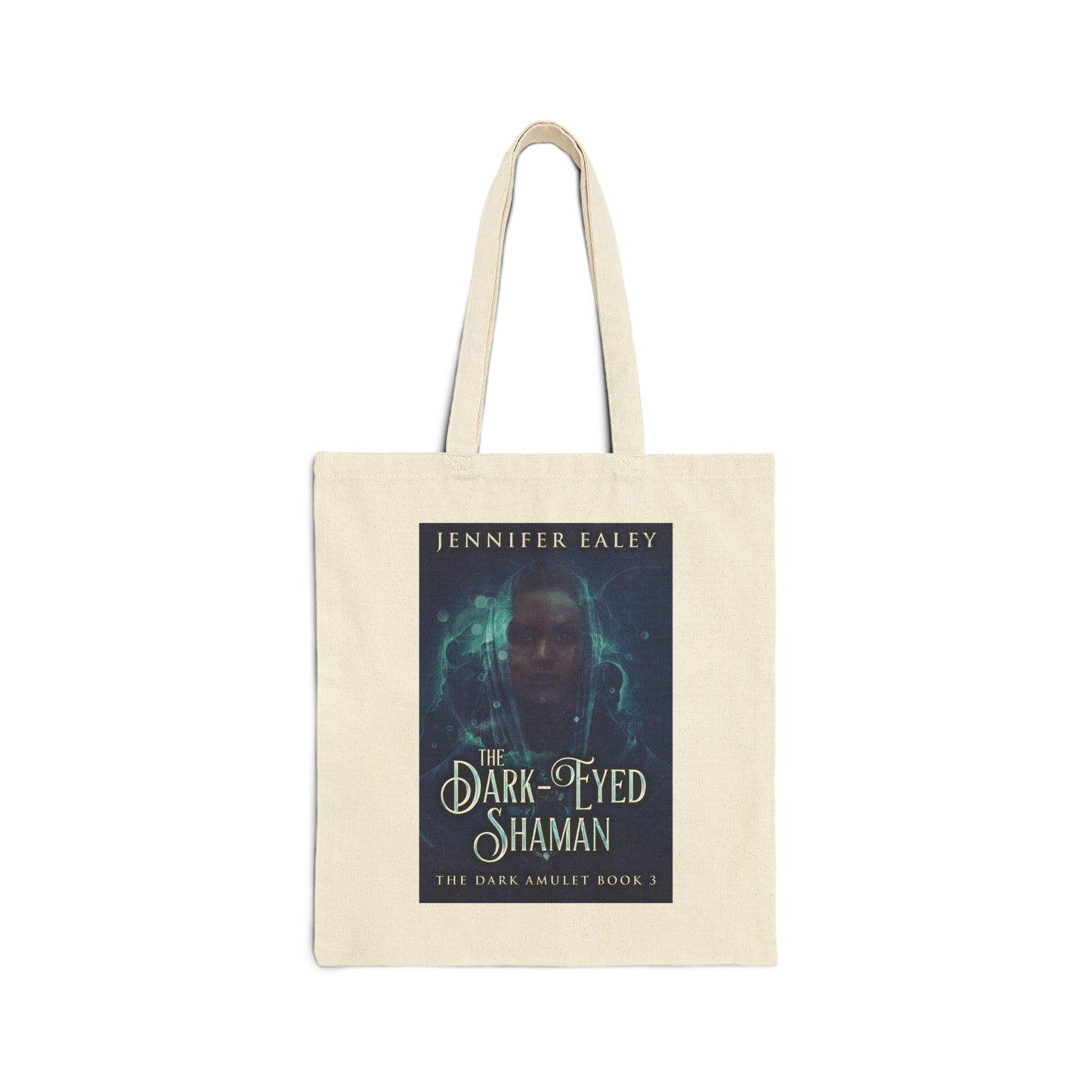 The Dark-Eyed Shaman - Cotton Canvas Tote Bag