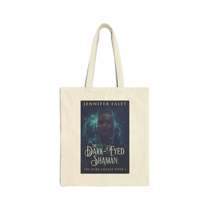 The Dark-Eyed Shaman - Cotton Canvas Tote Bag