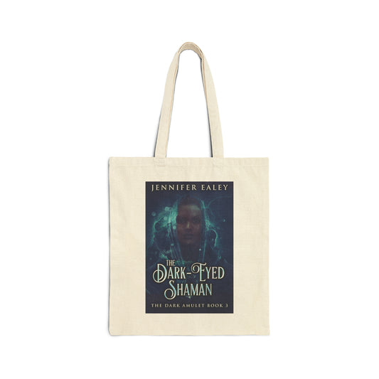 The Dark-Eyed Shaman - Cotton Canvas Tote Bag