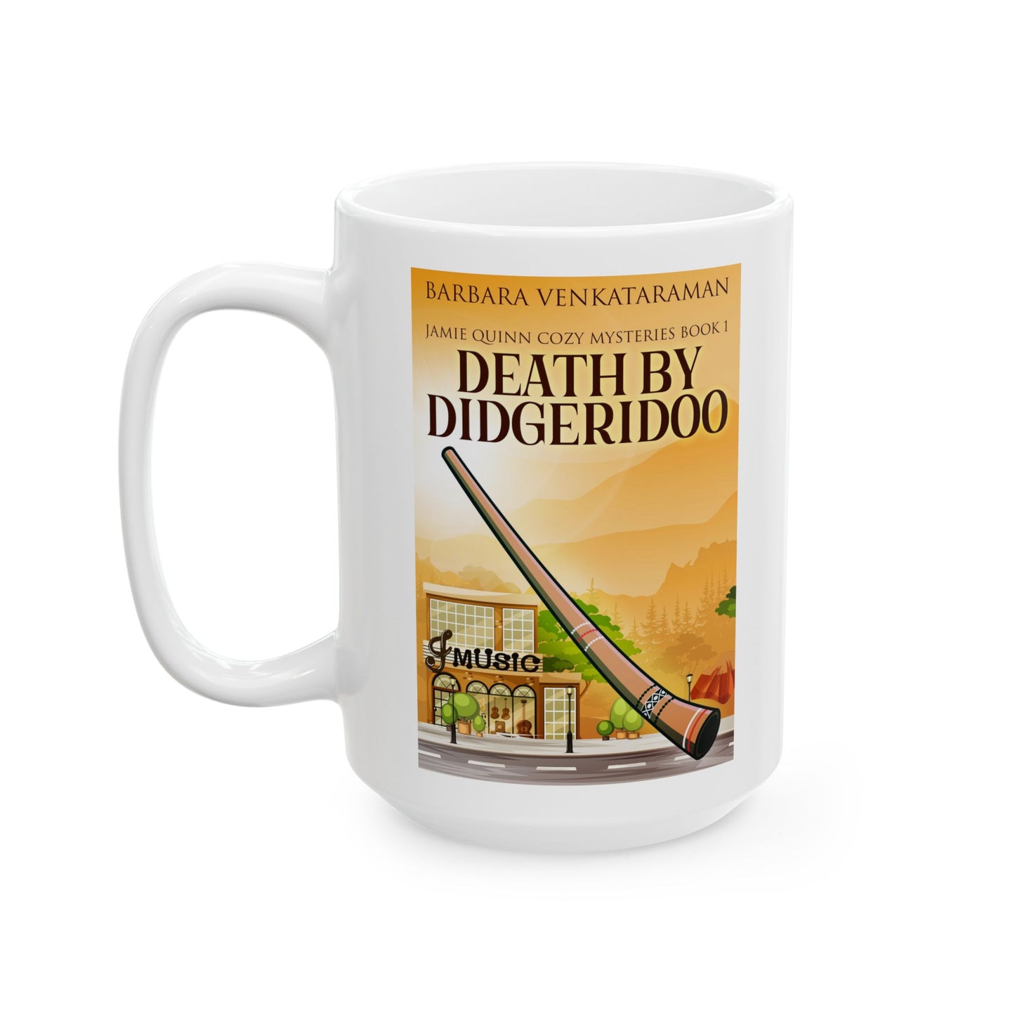 Death By Didgeridoo - White Coffee Mug