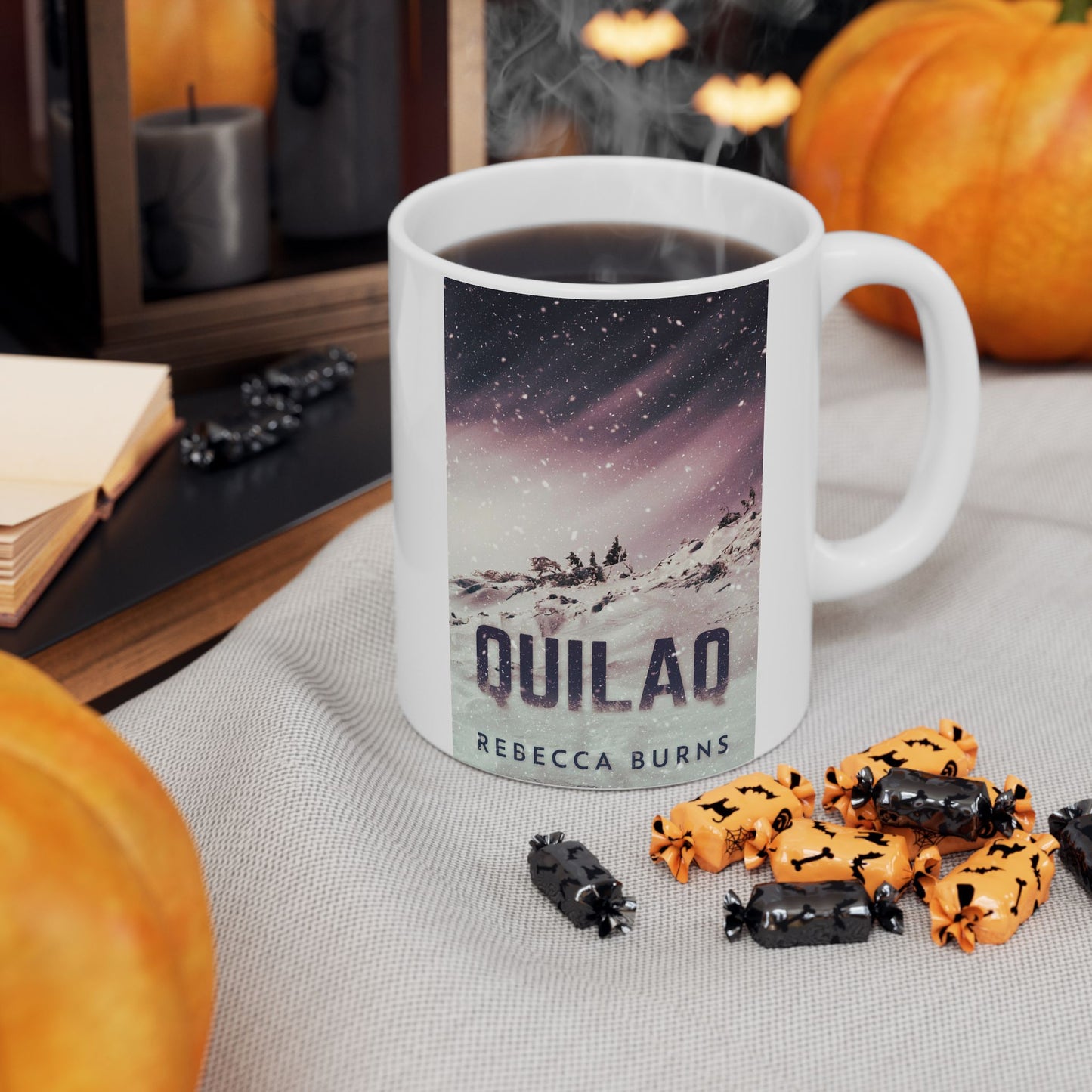 Quilaq - White Coffee Mug