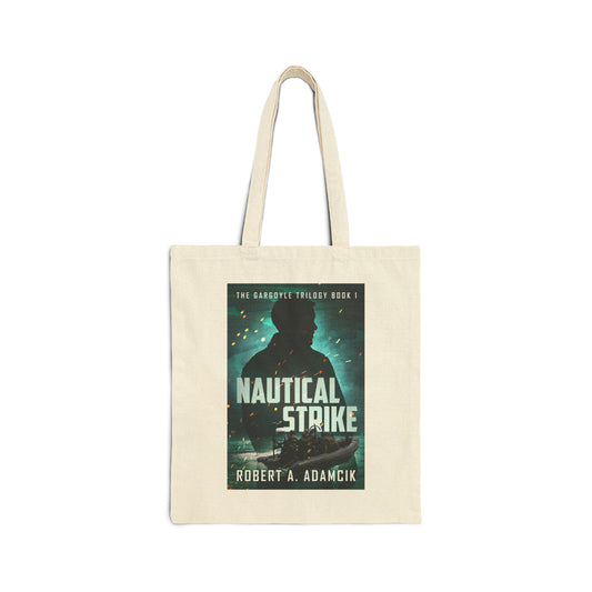 Nautical Strike - Cotton Canvas Tote Bag