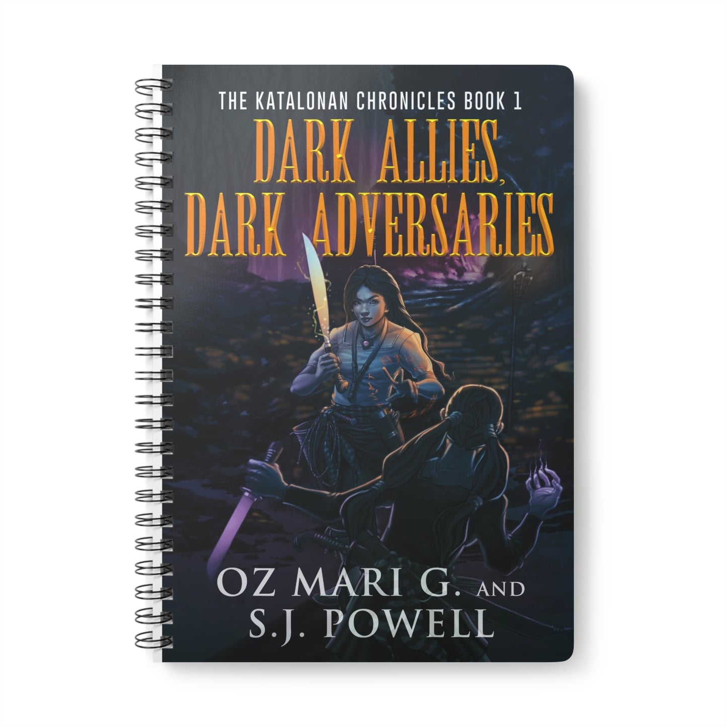 Dark Allies, Dark Adversaries - A5 Wirebound Notebook
