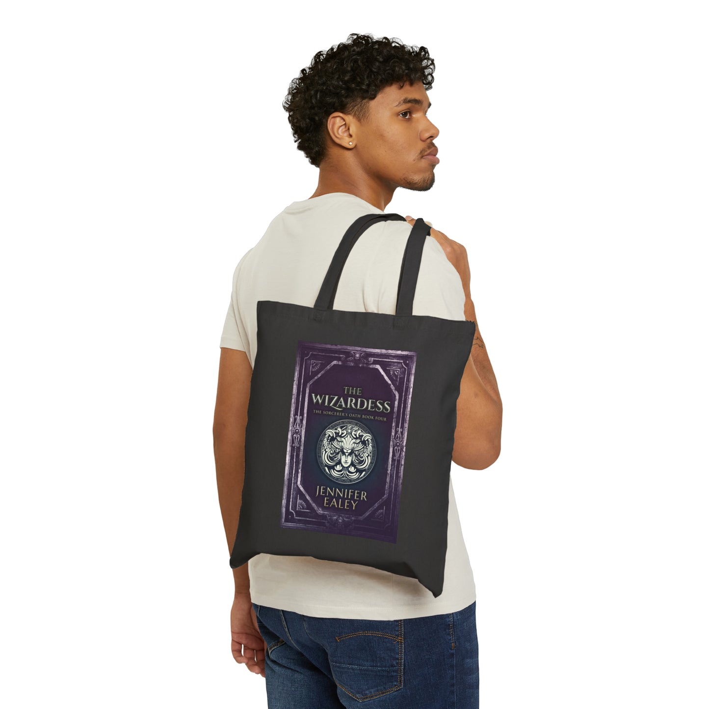 The Wizardess - Cotton Canvas Tote Bag