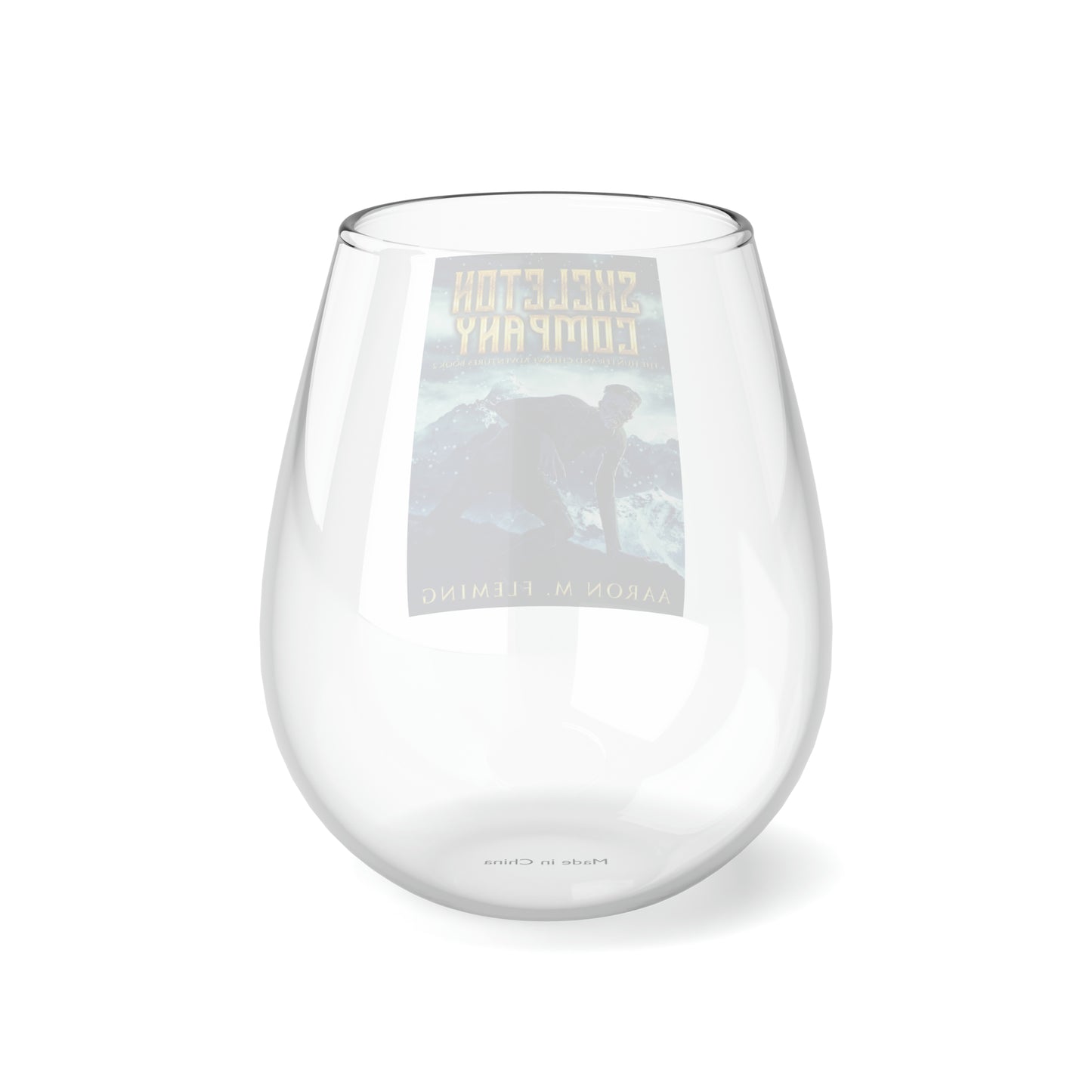 Skeleton Company - Stemless Wine Glass, 11.75oz