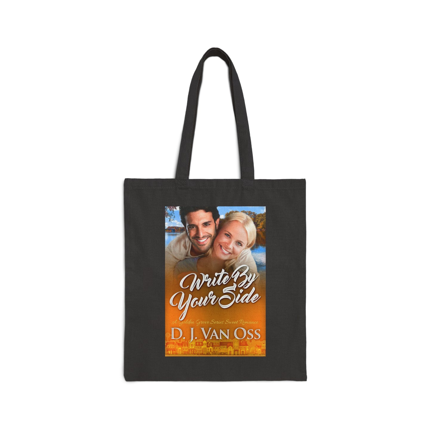 Write By Your Side - Cotton Canvas Tote Bag
