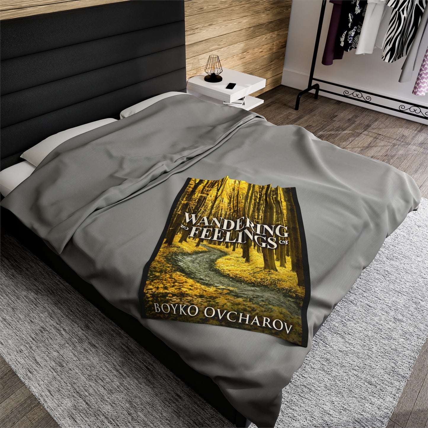 Wandering Feelings - Velveteen Plush Blanket