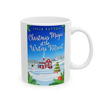 Christmas Magic At The Writers' Retreat - White Coffee Mug