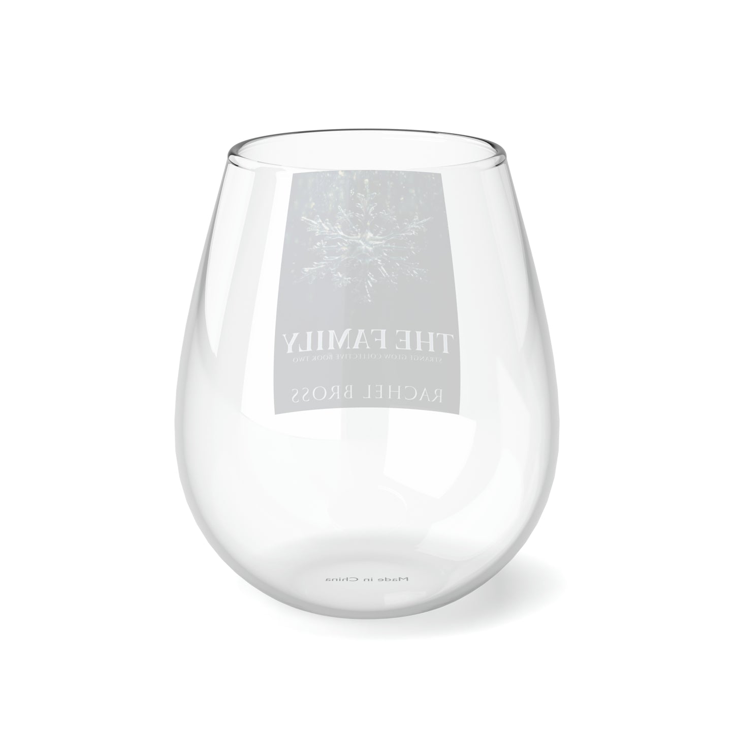The Family - Stemless Wine Glass, 11.75oz