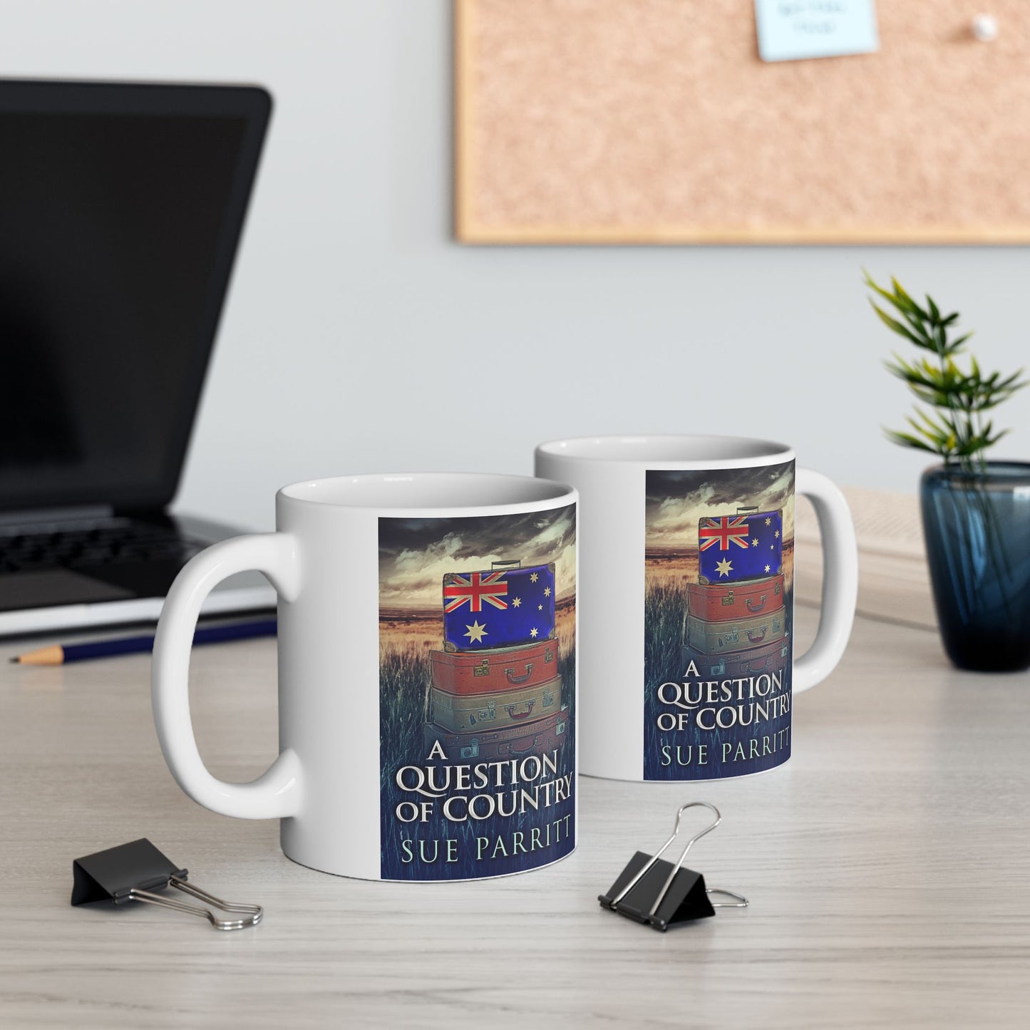 A Question Of Country - White Coffee Mug