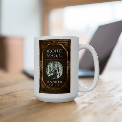 Bronze Magic - White Coffee Mug