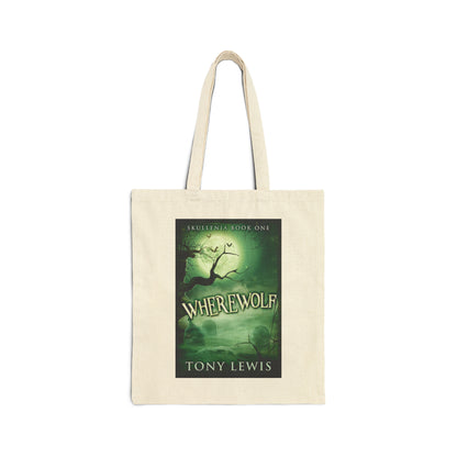 Wherewolf - Cotton Canvas Tote Bag