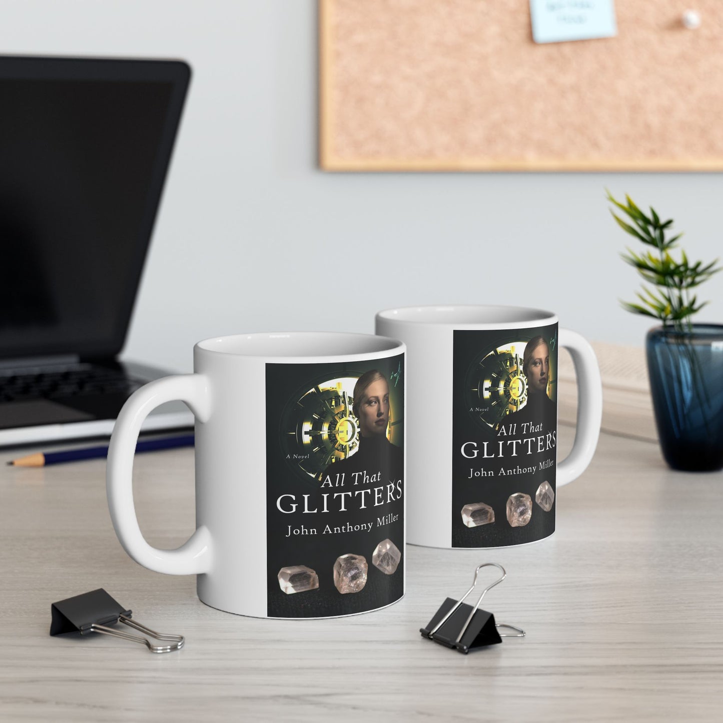 All That Glitters - White Coffee Mug