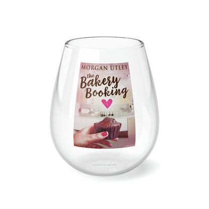 The Bakery Booking - Stemless Wine Glass, 11.75oz