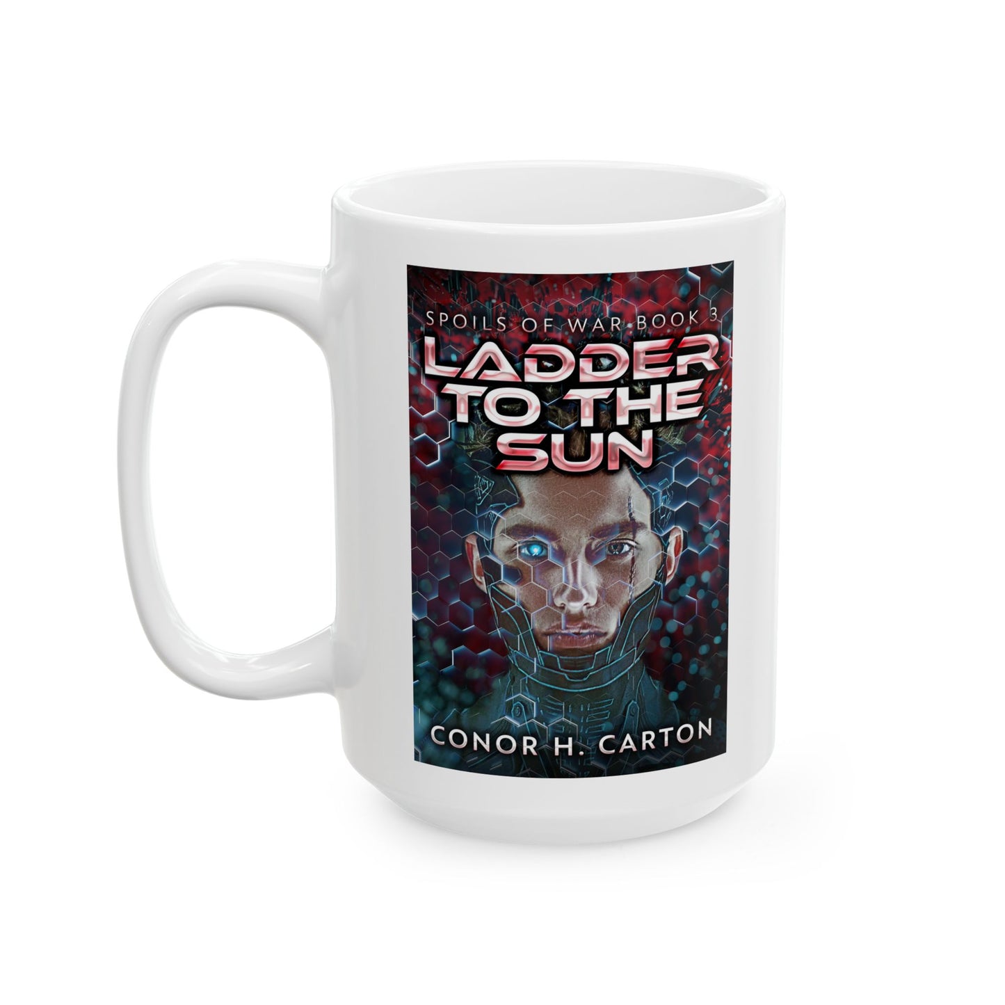 Ladder To The Sun - White Coffee Mug
