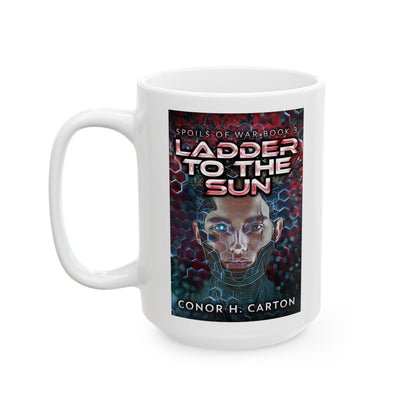Ladder To The Sun - White Coffee Mug