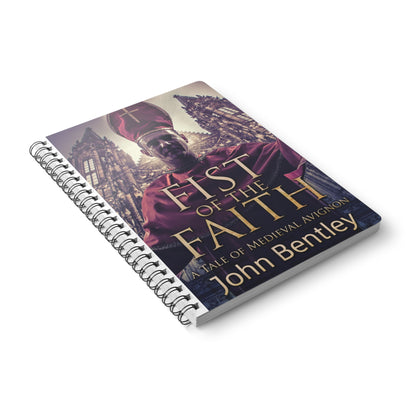 Fist Of The Faith - A5 Wirebound Notebook