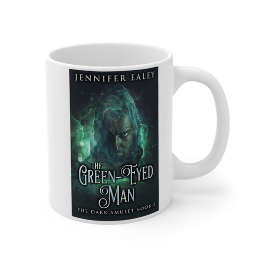 The Green-Eyed Man - Ceramic Coffee Cup