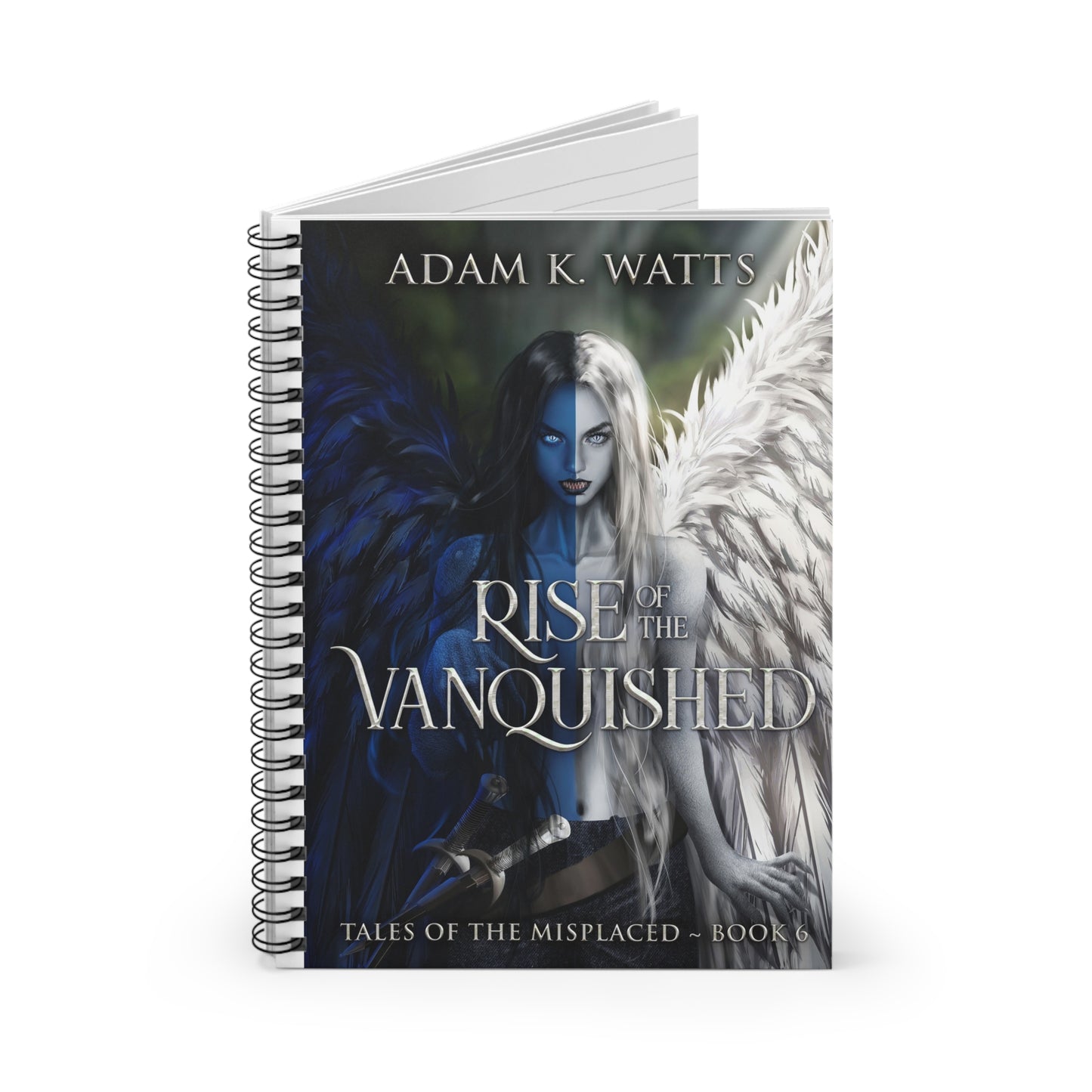 Rise of the Vanquished - Spiral Notebook