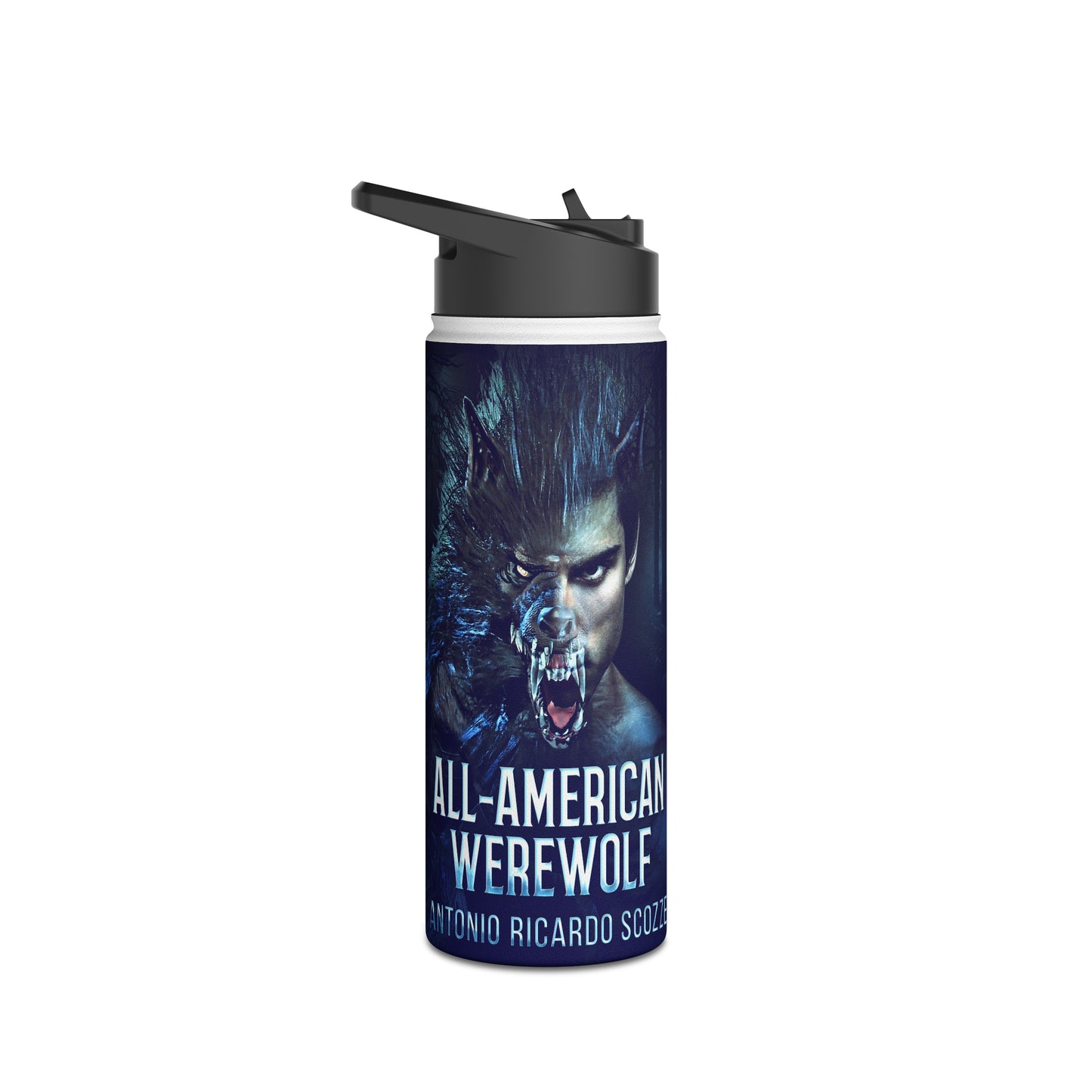 All-American Werewolf - Stainless Steel Water Bottle