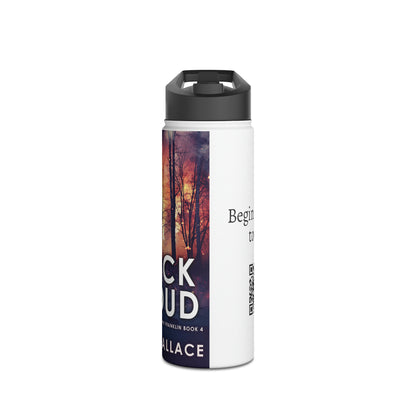 Black Cloud - Stainless Steel Water Bottle
