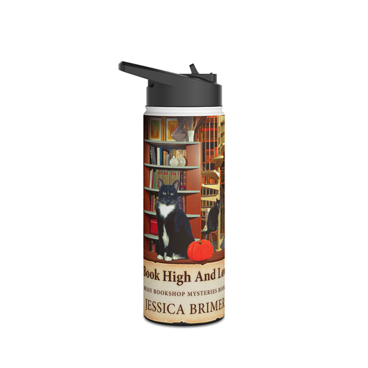 Book High And Low - Stainless Steel Water Bottle