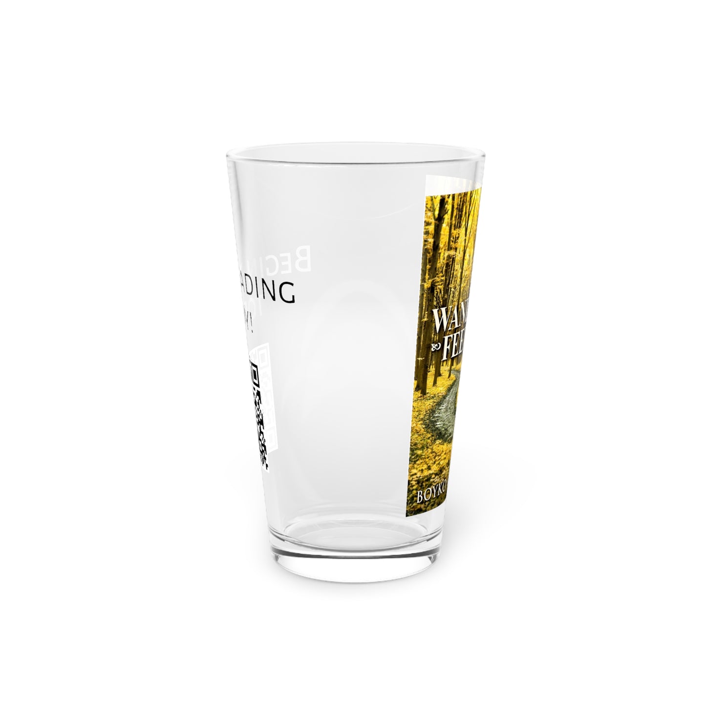 Wandering Feelings - Pint Glass