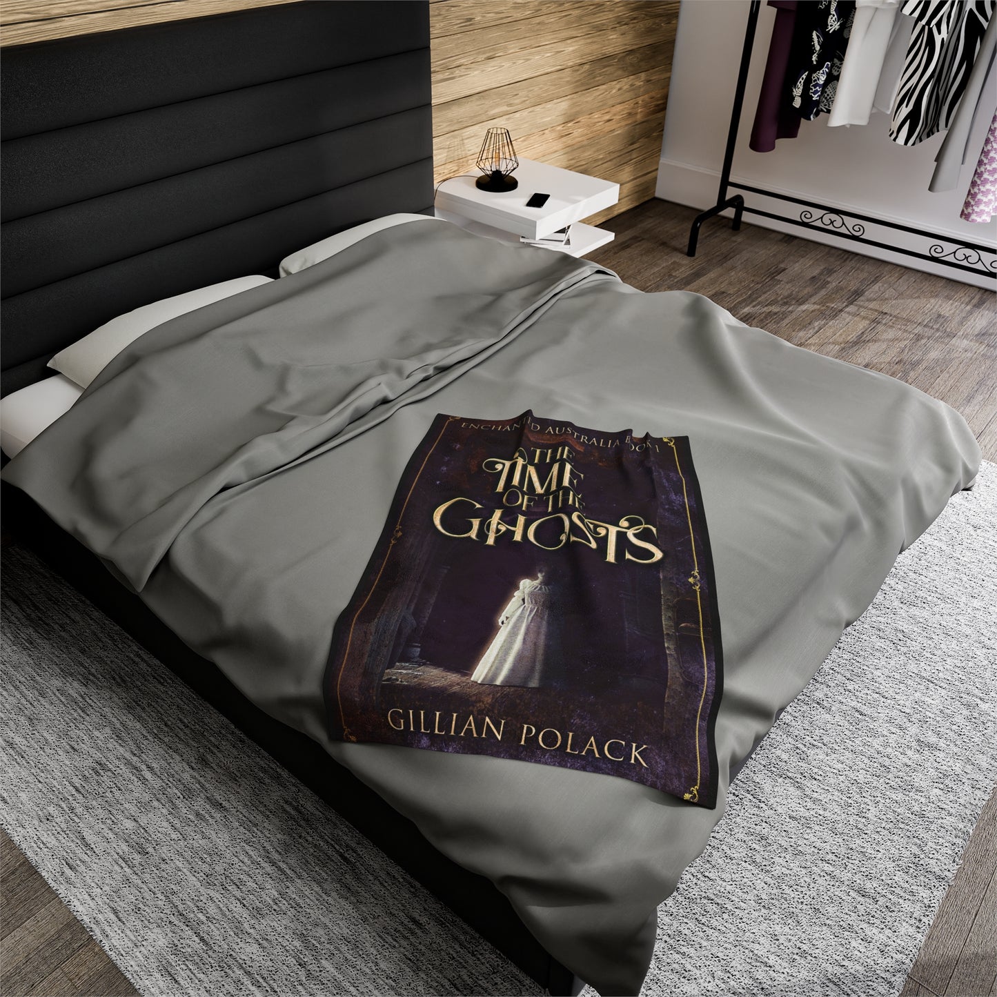 The Time Of The Ghosts - Velveteen Plush Blanket