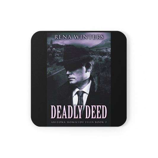Deadly Deed - Corkwood Coaster Set