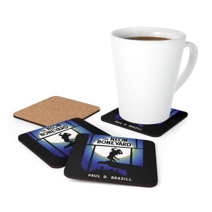 The Neon Boneyard - Corkwood Coaster Set
