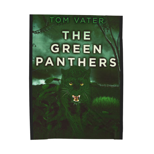 The Green Panthers - Velveteen Plush Blanket