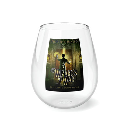 Wizard's War - Stemless Wine Glass, 11.75oz